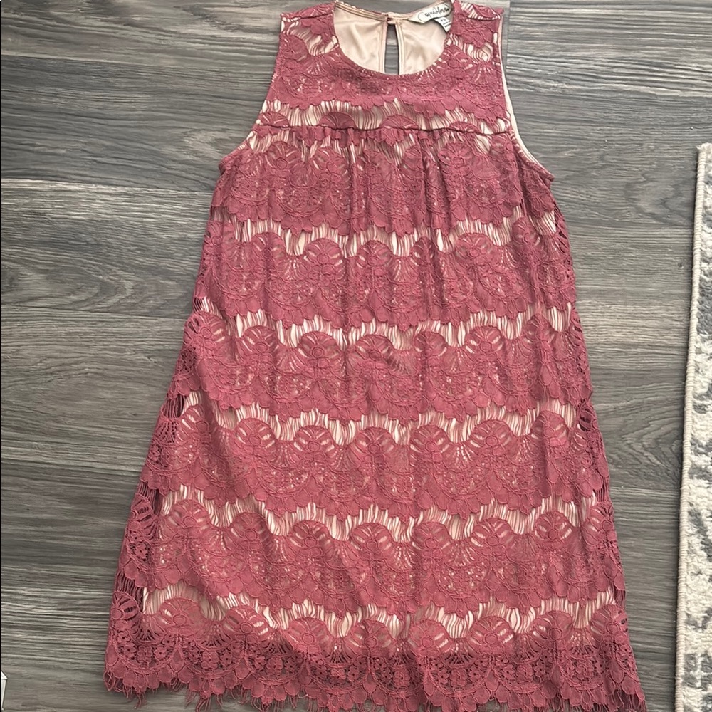 Speechless Lace Mini Dress